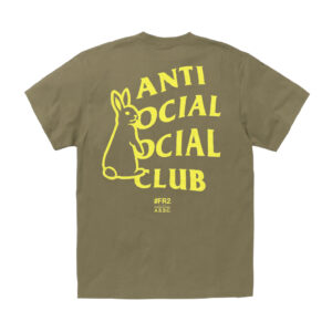 Anti Social Social Club x FR2 Rabbit Icon Tee – Brown